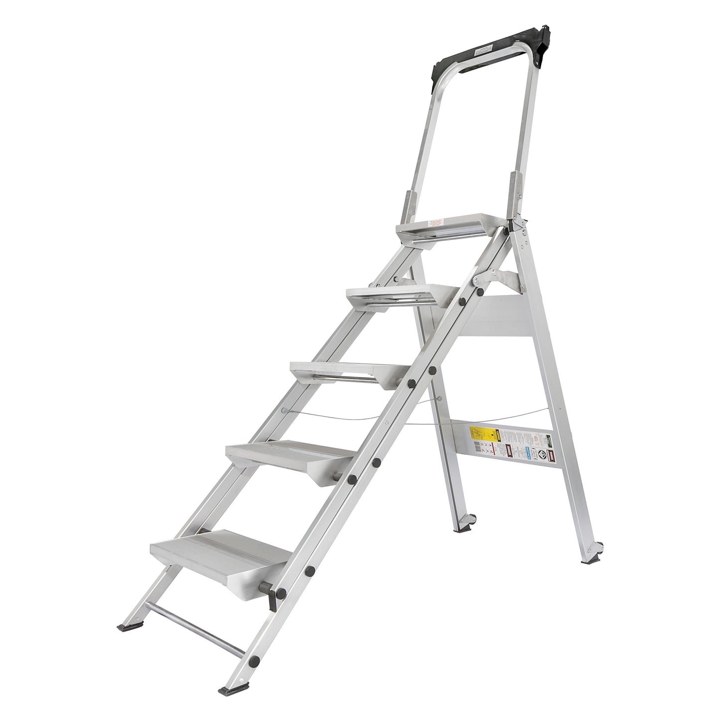 Xtend+Climb ANSI Certified 5.6-ft Aluminum Type 1aa- 375-lb Load Capacity Step Ladder WT-5