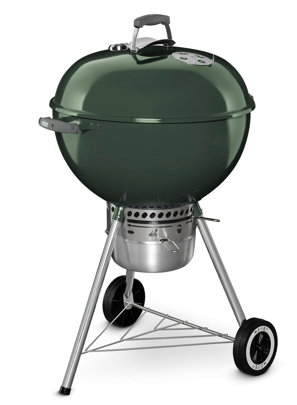 Weber Original Kettle 22.5-in W Green Kettle Charcoal Grill 14407001