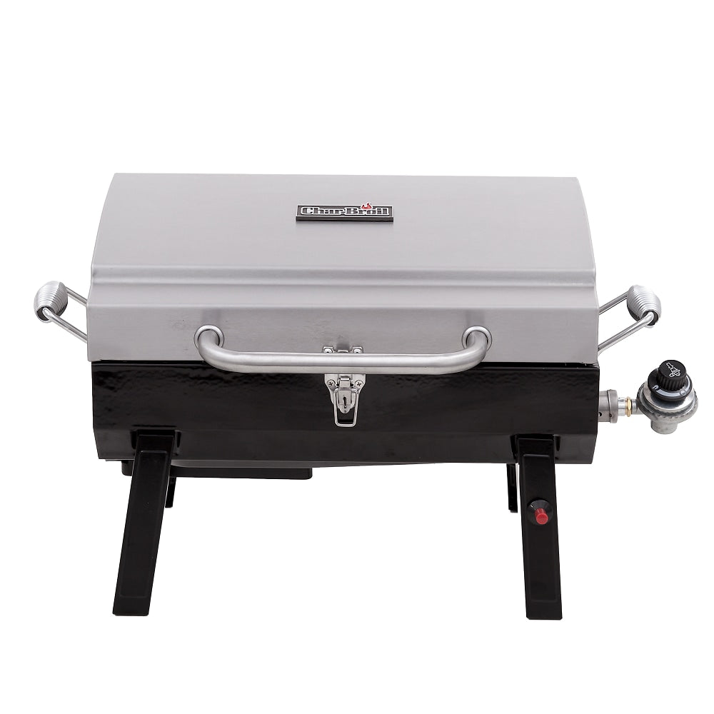 Char-Broil 200-Sq in Stainless Portable Liquid Propane Grill 465640214