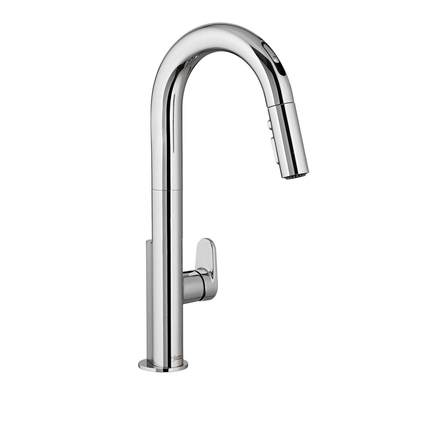 American Standard Beale Polished Chrome Double Handle Deck-mount Pull-down Kitchen Faucet with Sprayer