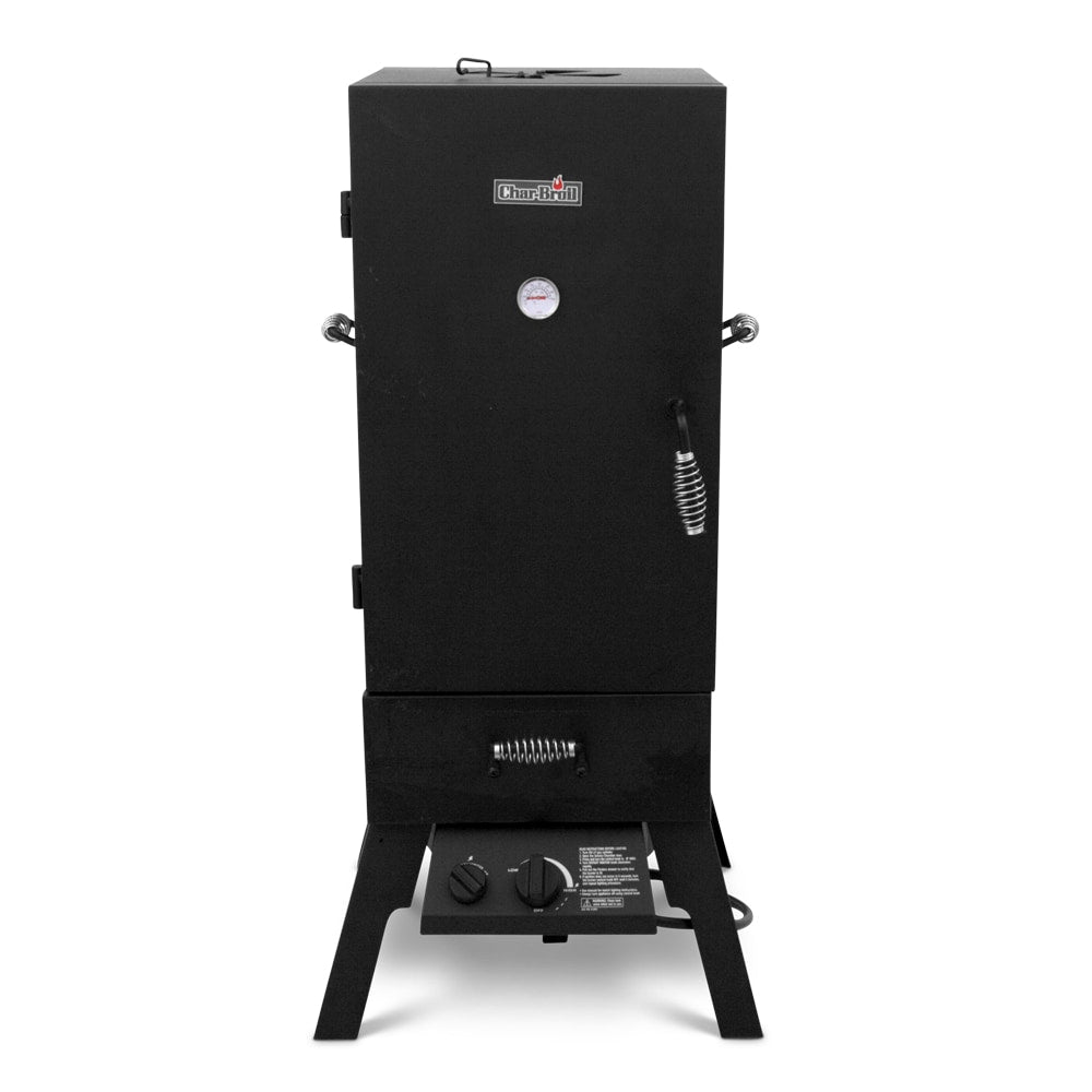 Char-Broil 595-Sq in Black Gas Smoker 12701705P1