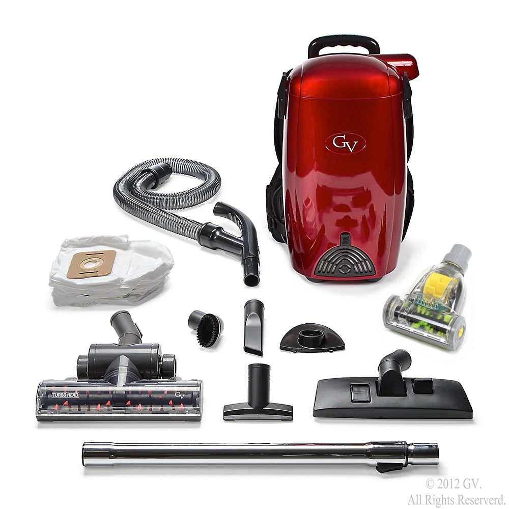 GV Commercial/Residential Backpack Vacuum with Hepa Filter GV6A