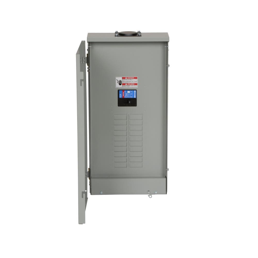 Eaton Type BR 200-Amp 20-Spaces 40-Circuit Outdoor Main Breaker Plug-on Neutral Load Center BRP20B200R