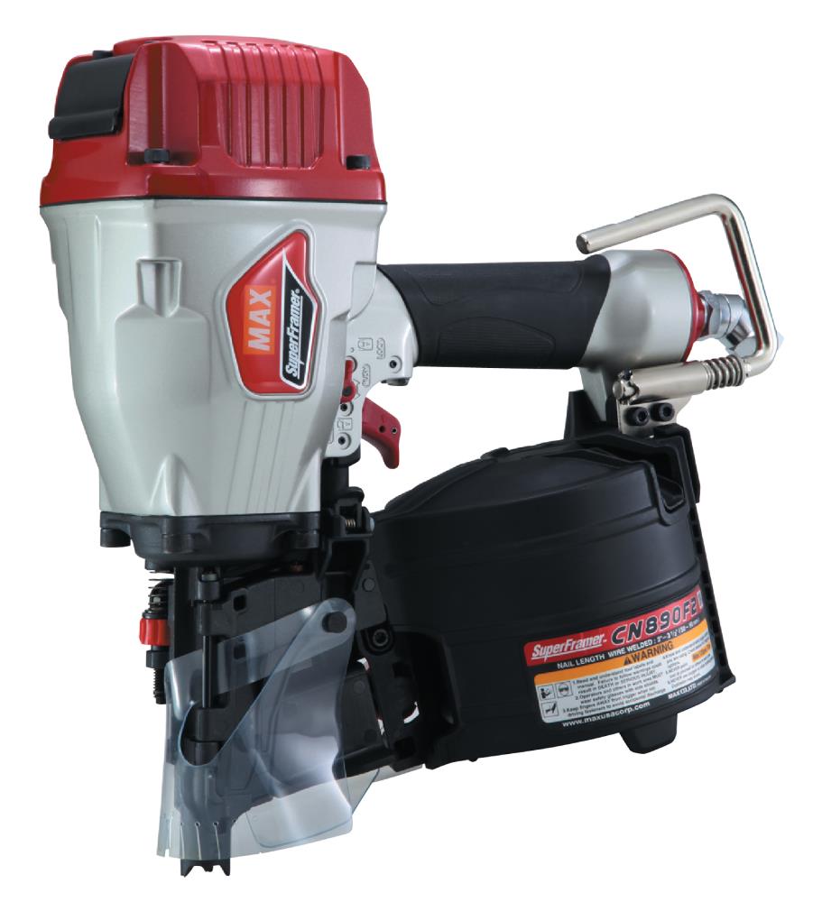 MAX SuperFramer 2-in 15-Degree Pneumatic Framing Nailer CN890F2