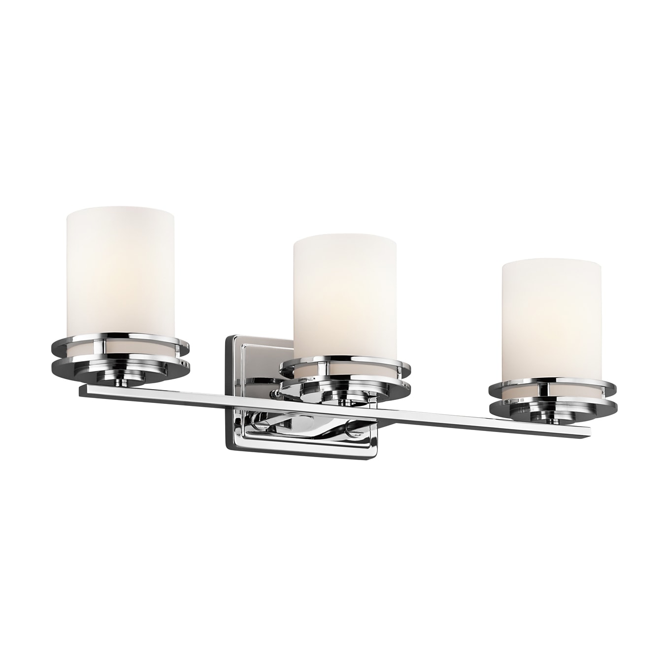 Kichler Hendrik 24-in 3 -Light Chrome Modern/contemporary Vanity light 1252312