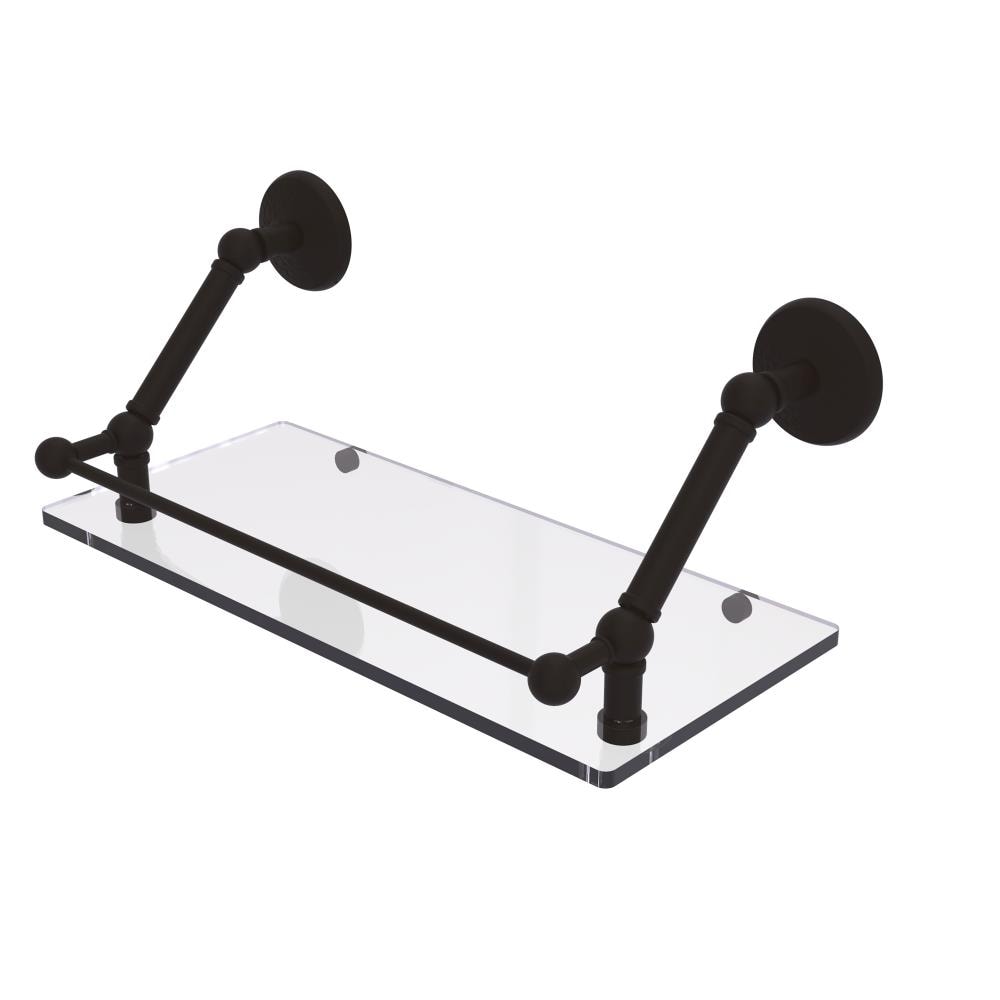 Allied Brass Prestige Monte Carlo Oil-rubbed Bronze Wall mount Bathroom Shelf ( 18-in x 8-in x 8-in )