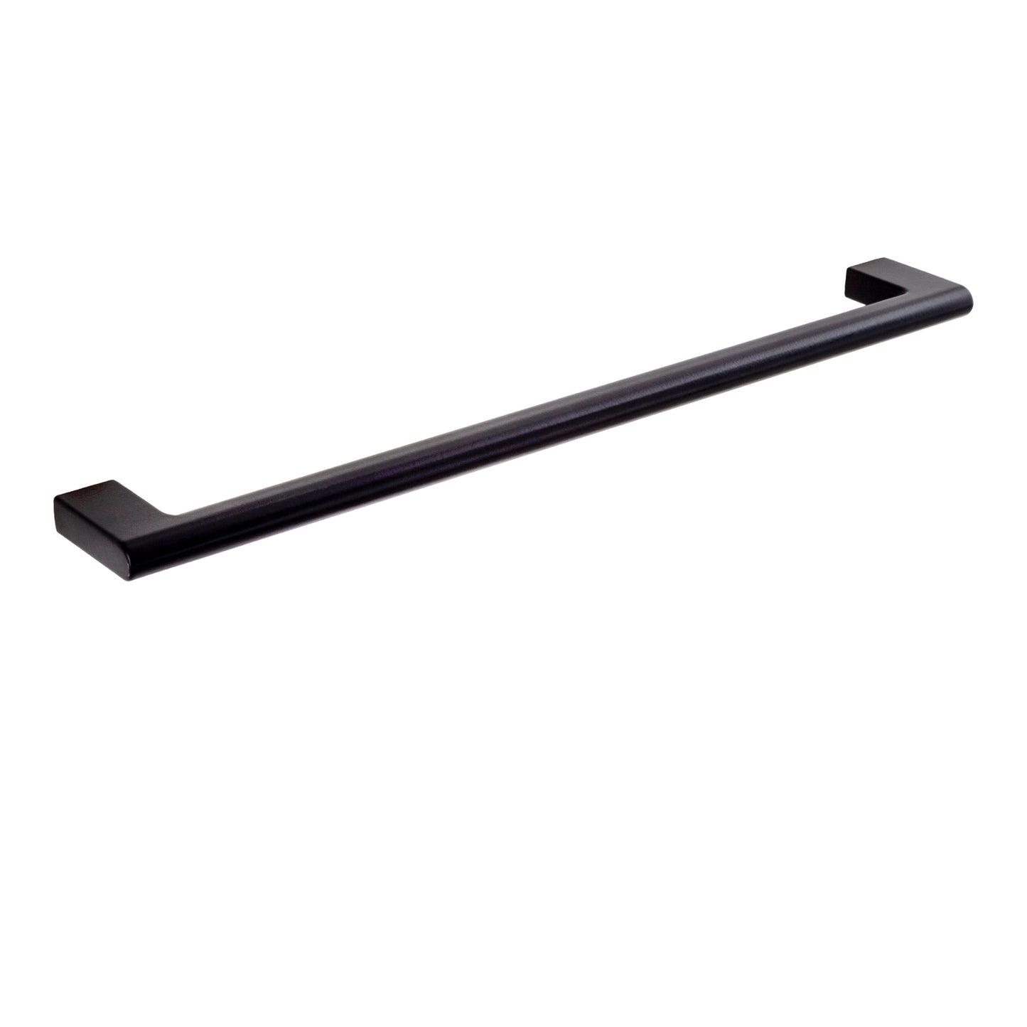 Sumner Street Home Hardware Vail 10-in Center to Center Matte Black Cylindrical Bar Drawer Pulls (10-Pack) RL004951VP