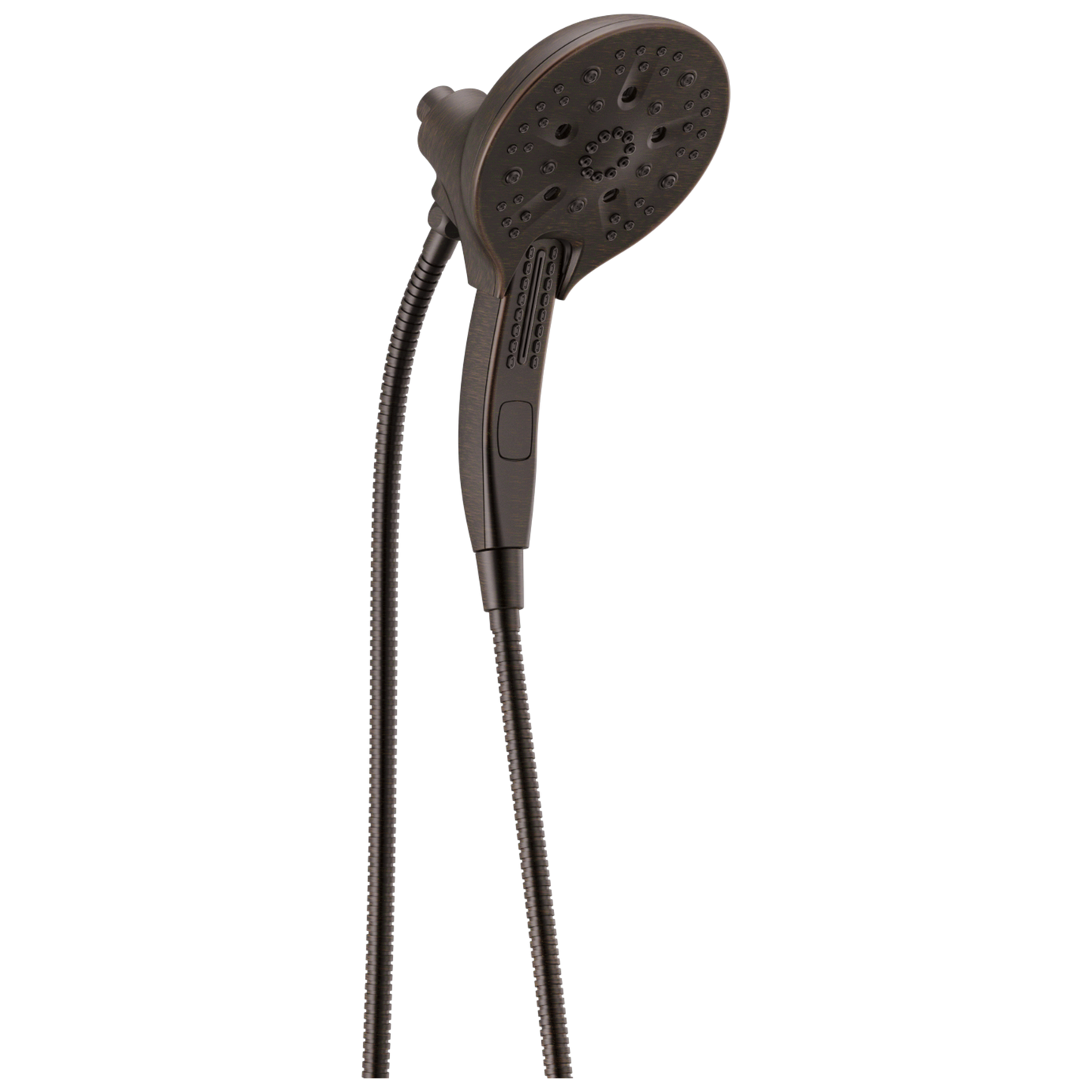 Delta Universal Showering Components 5.0 -Spray Venetian Bronze 1.5-in Round Dual/Combo Shower Head 1.75 GPM