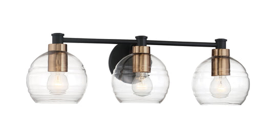 Minka Lavery Keyport 25-in 3 -Light Multiple finishes Multiple colors Modern/contemporary Vanity light bar 2678050