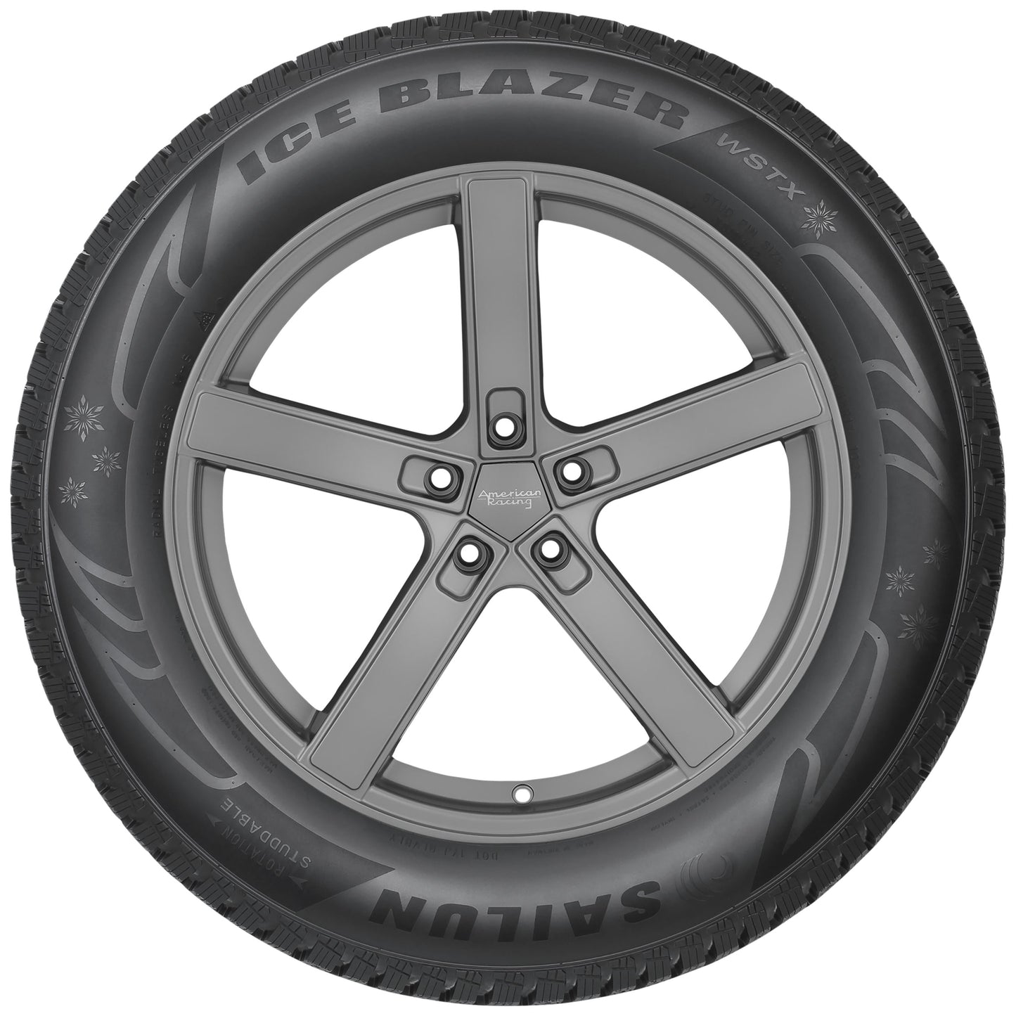 225/60R16 98T Sailun Ice Blazer WSTX Studdable Winter Snow Tire 2256016