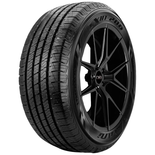 235/55R18 Lexani LXHT-206 104V XL Black Wall Tire