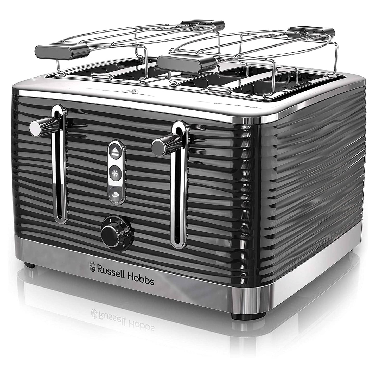 Russell Hobbs Stainless Steel 4-Slice Toaster (1500-Watt) 849114738M