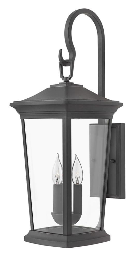 Hinkley Bromley 3 -Light 24.75-in H Black Hardwired Outdoor Wall Light 3661458