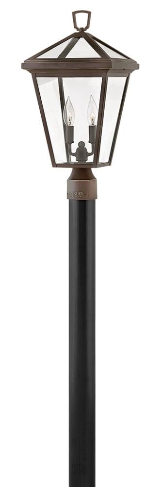 Hinkley Alford Place 20.25-Inches Oil Rubbed Bronze Traditional Outdoor Light post lantern 3661474