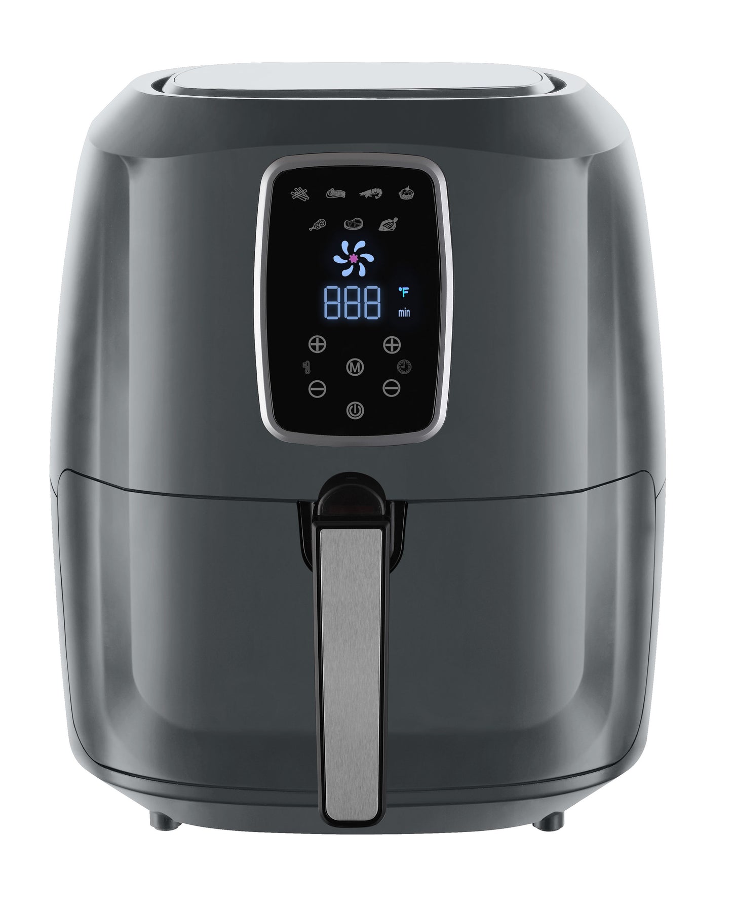 Emerald 5.5-Quart Gray Programmable Air Fryer SM-AIR-1813