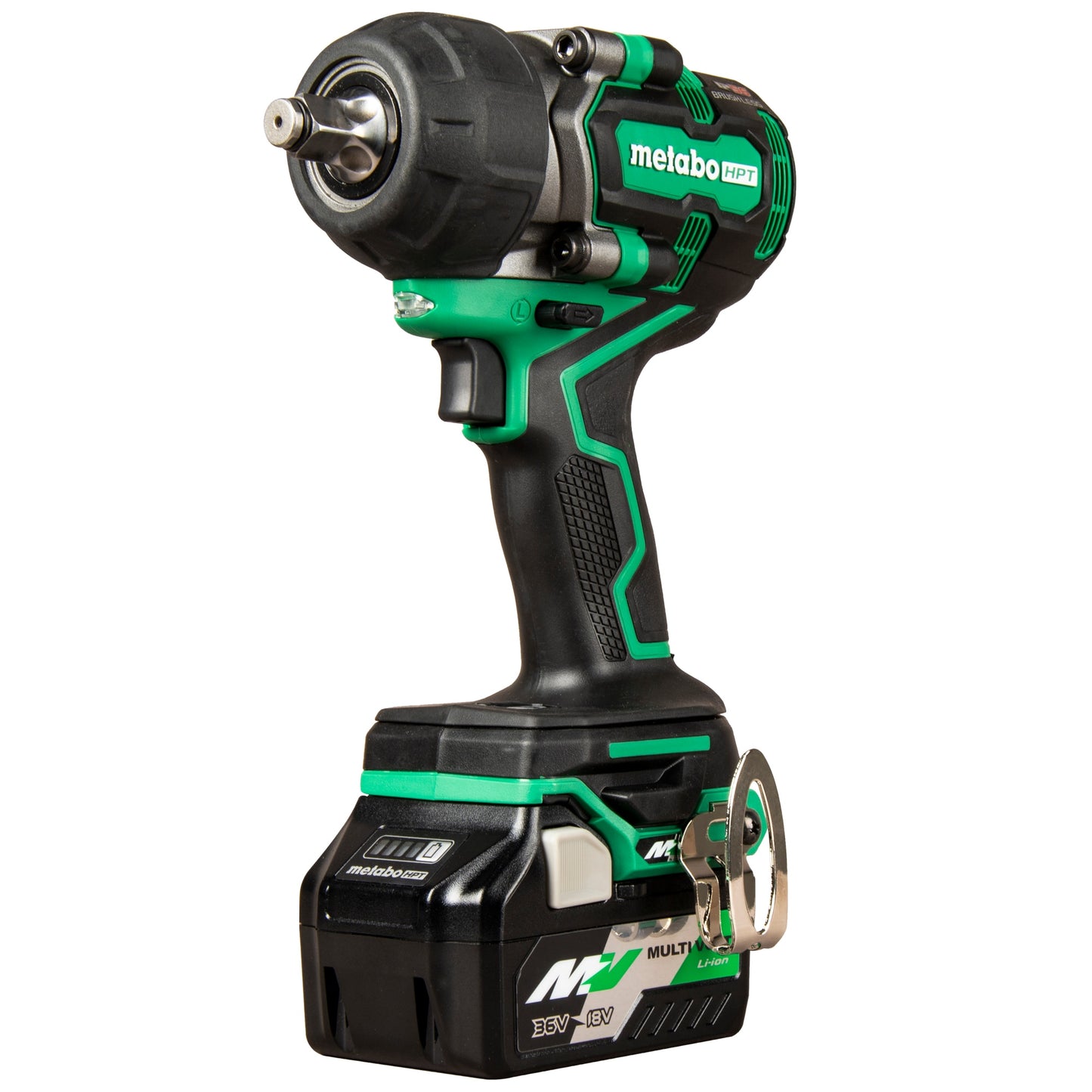 Metabo HPT 36-volt 1/2-in Brushless Cordless Impact Driver (2-Batteries Included, Hard Case included) WR36DEM