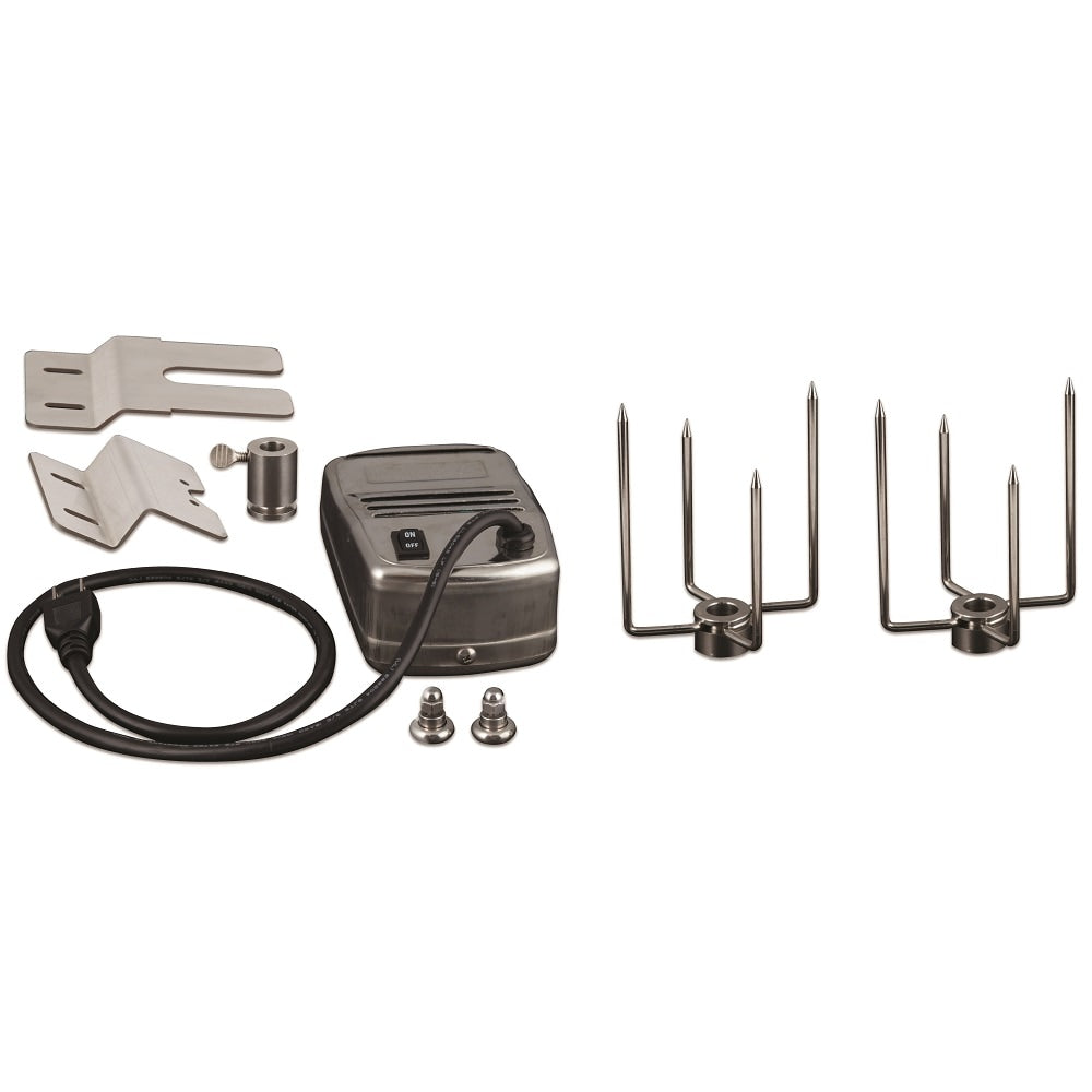 Saber 24-in Stainless Steel Grill Rotisserie A00AA1018