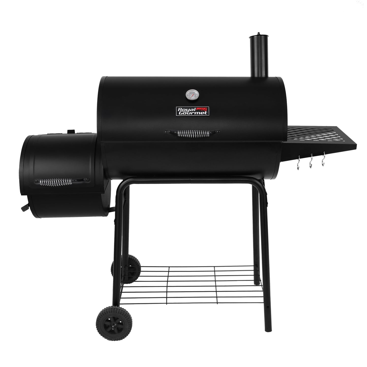 Royal Gourmet 26.7-in W Black Barrel Charcoal Grill CC1830R