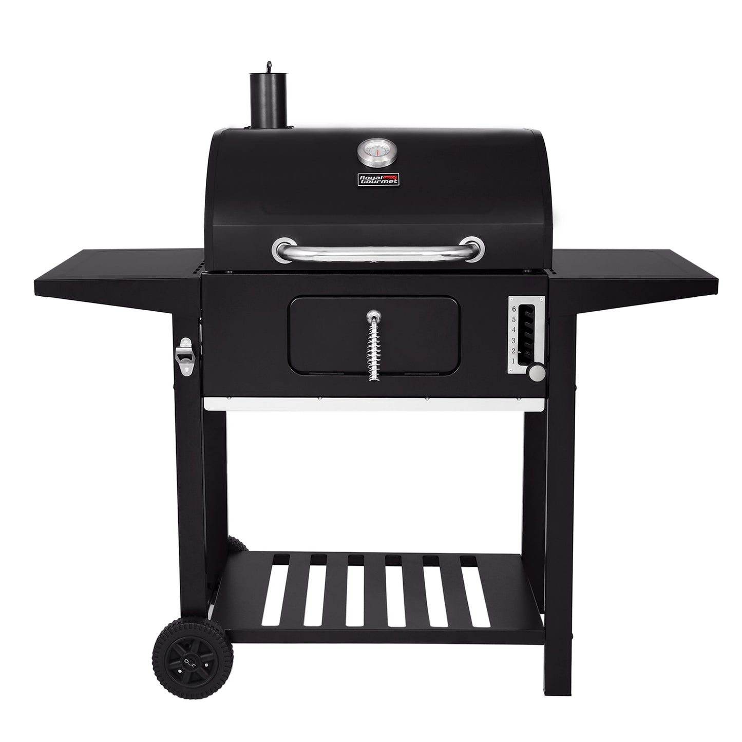 Royal Gourmet 24-in W Black Cart Charcoal Grill CD1824AX