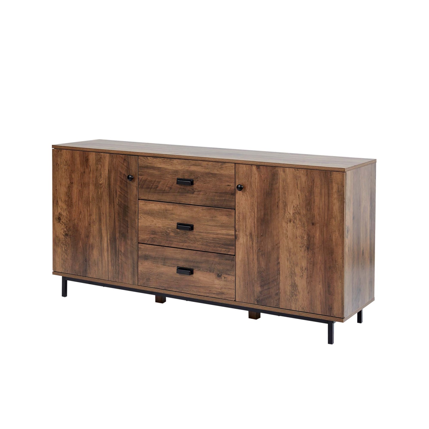 Teamson Home Brooklyn Contemporary/Modern Wood Metal Buffet