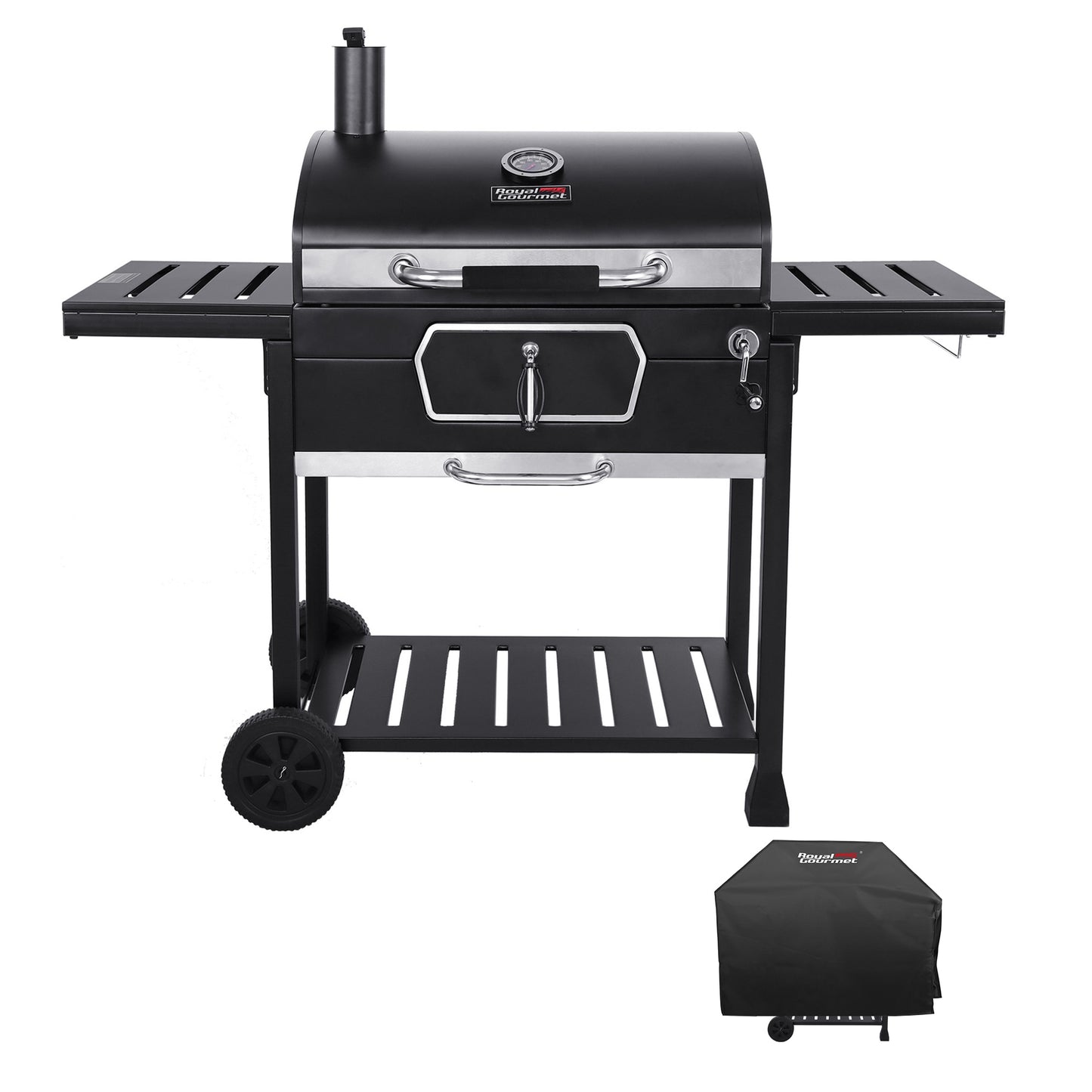 Royal Gourmet 30-in W Black Charcoal Grill CD2030AC