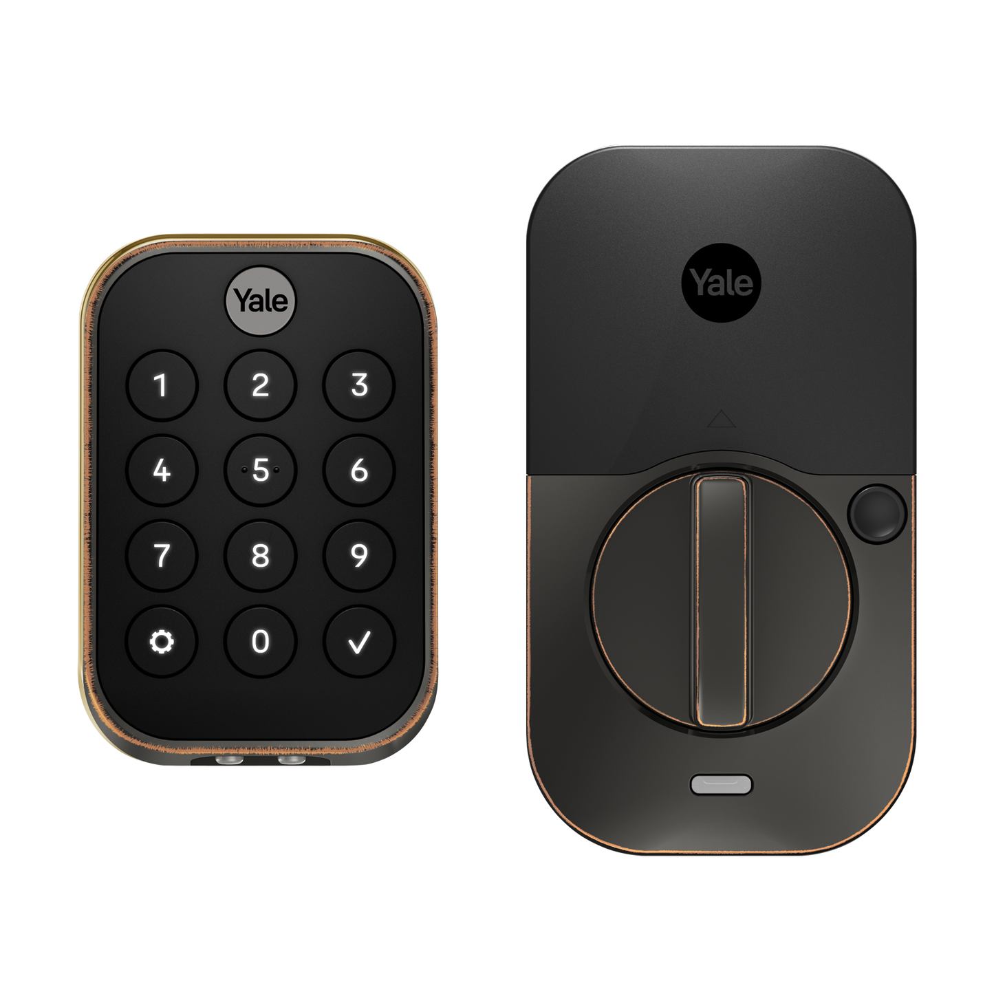 Yale Assure Lock 2 Oil Rubbed Bronze Smart Lock Electronic Deadbolt Bluetooth Keypad YRD430-BLE-0BP
