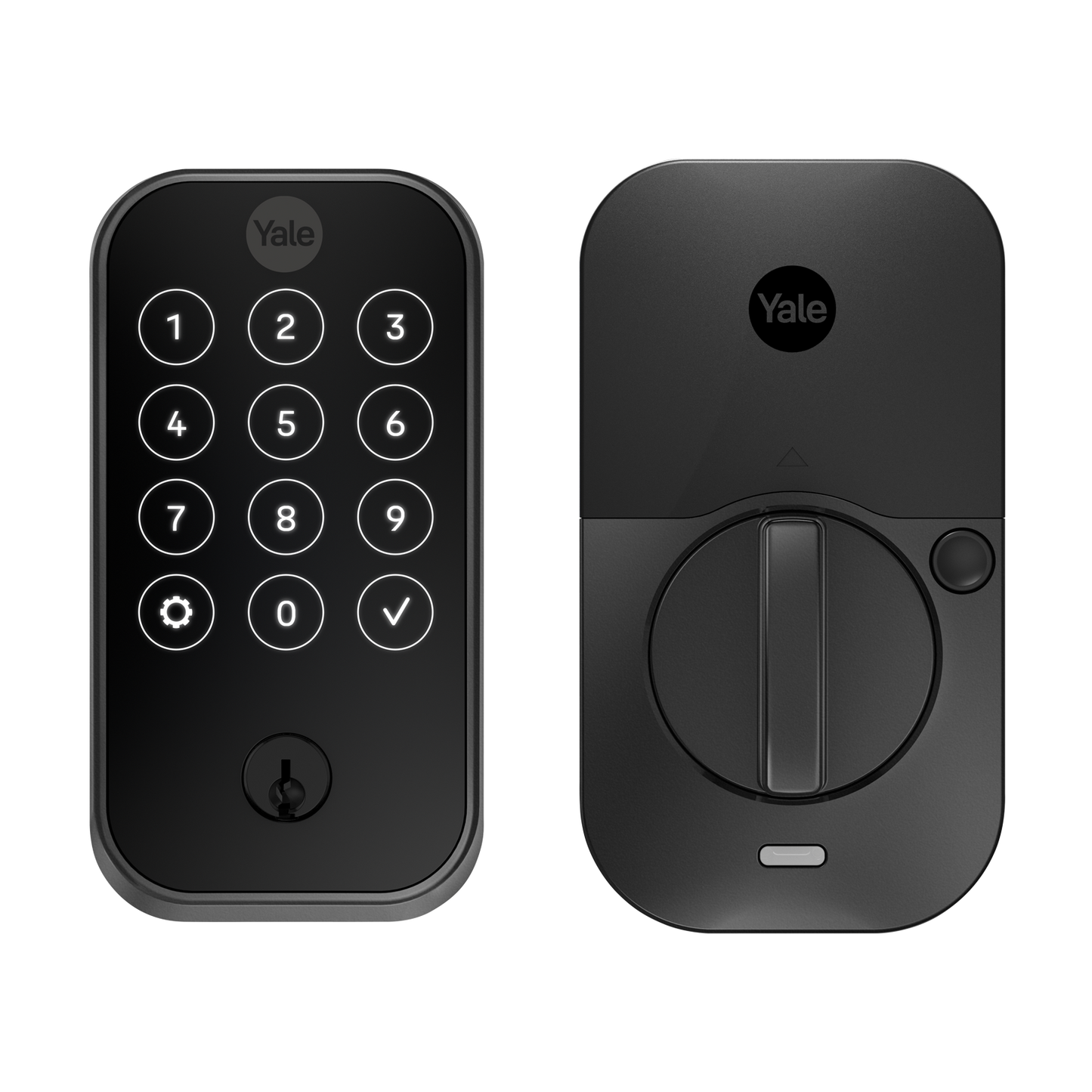 Yale Assure Lock 2 Black Suede Smart Lock Electronic Deadbolt Bluetooth Touchscreen Keypad YRD420-BLE-BSP