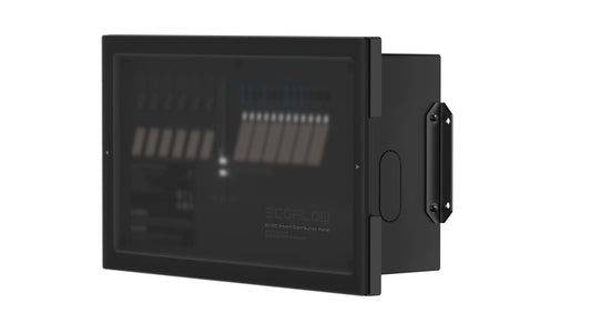 EcoFlow Smart Distribution Panel Black Portable Solar Power Kit