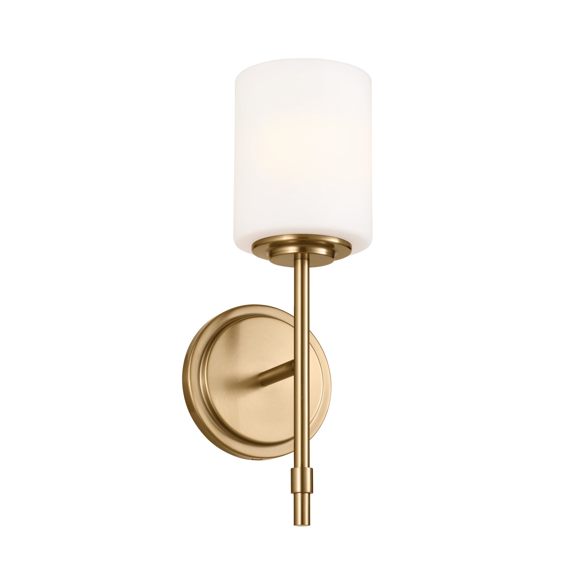 Kichler Ali 5.25-in 1 -Light Brushed Gold Traditional Vanity light 5269666