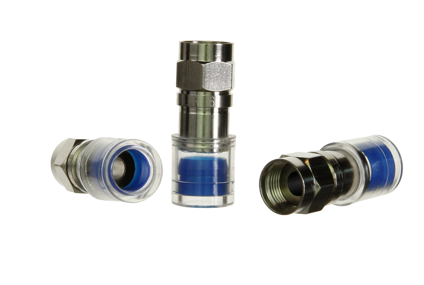 IDEAL 1000-Pack Brass Compression F-connector 89-1544