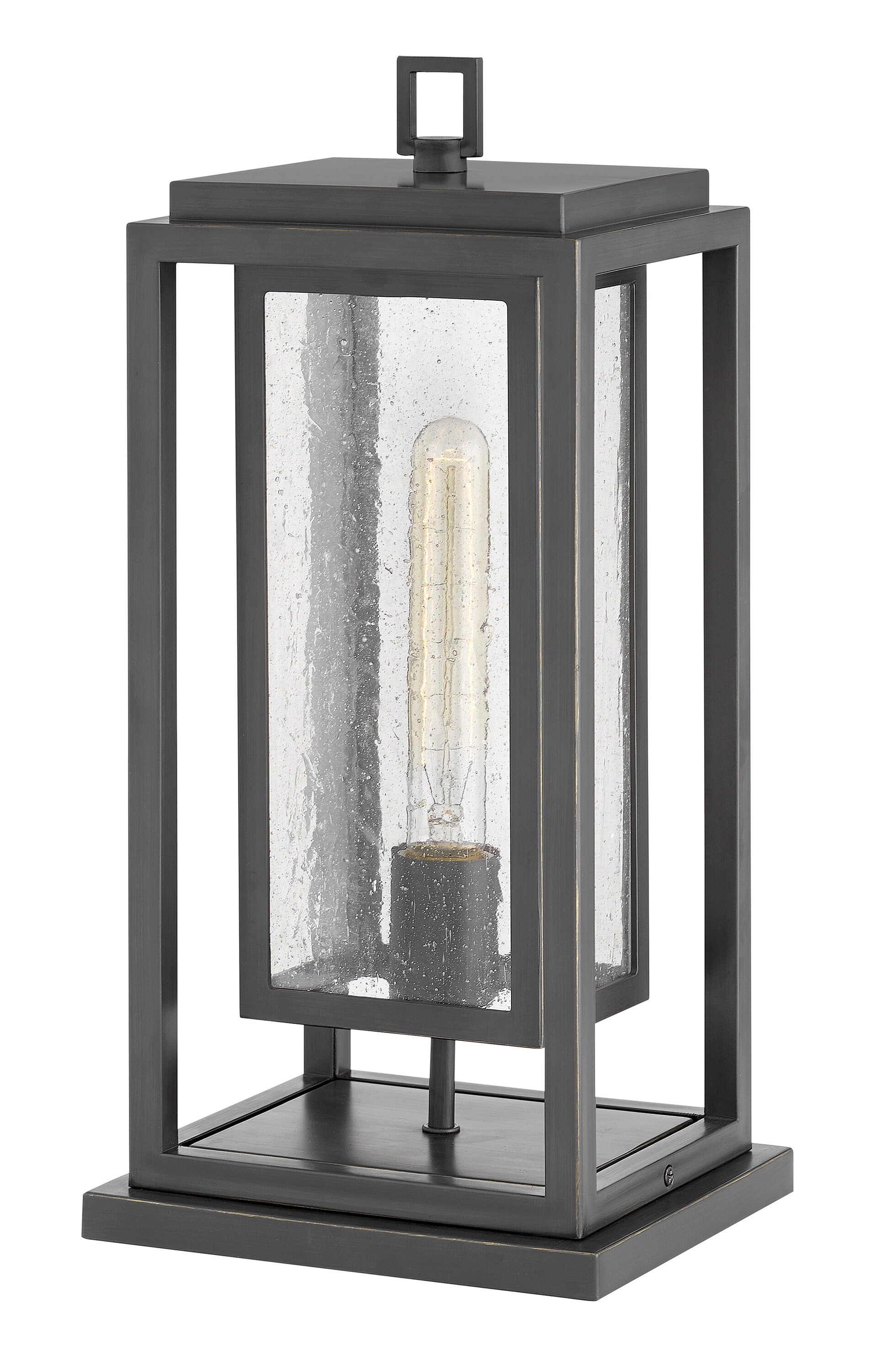 Hinkley Republic 16.5-Inches Oil Rubbed Bronze Coastal Outdoor Pier mount 5366314