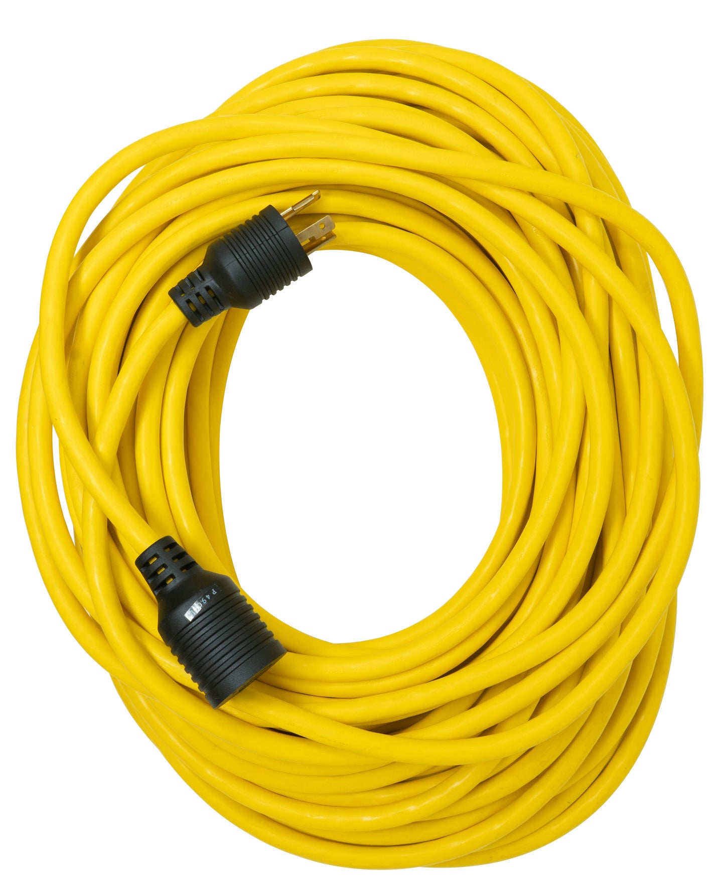 Southwire 100-ft 12/3 3-Prong Yellow Indoor/Outdoor SJTW Heavy Duty Locking Extension Cord 9209SW8802