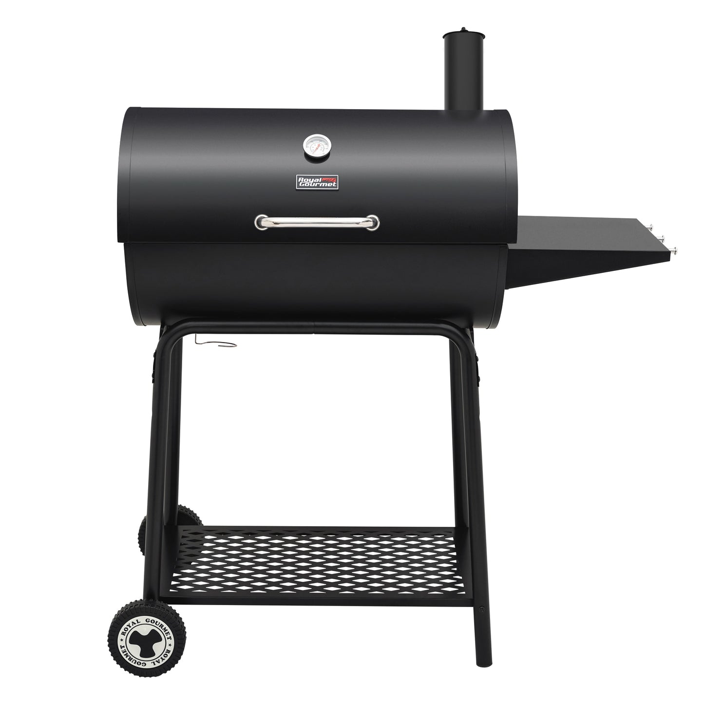 Royal Gourmet 27-in W Black Barrel Charcoal Grill CC1830