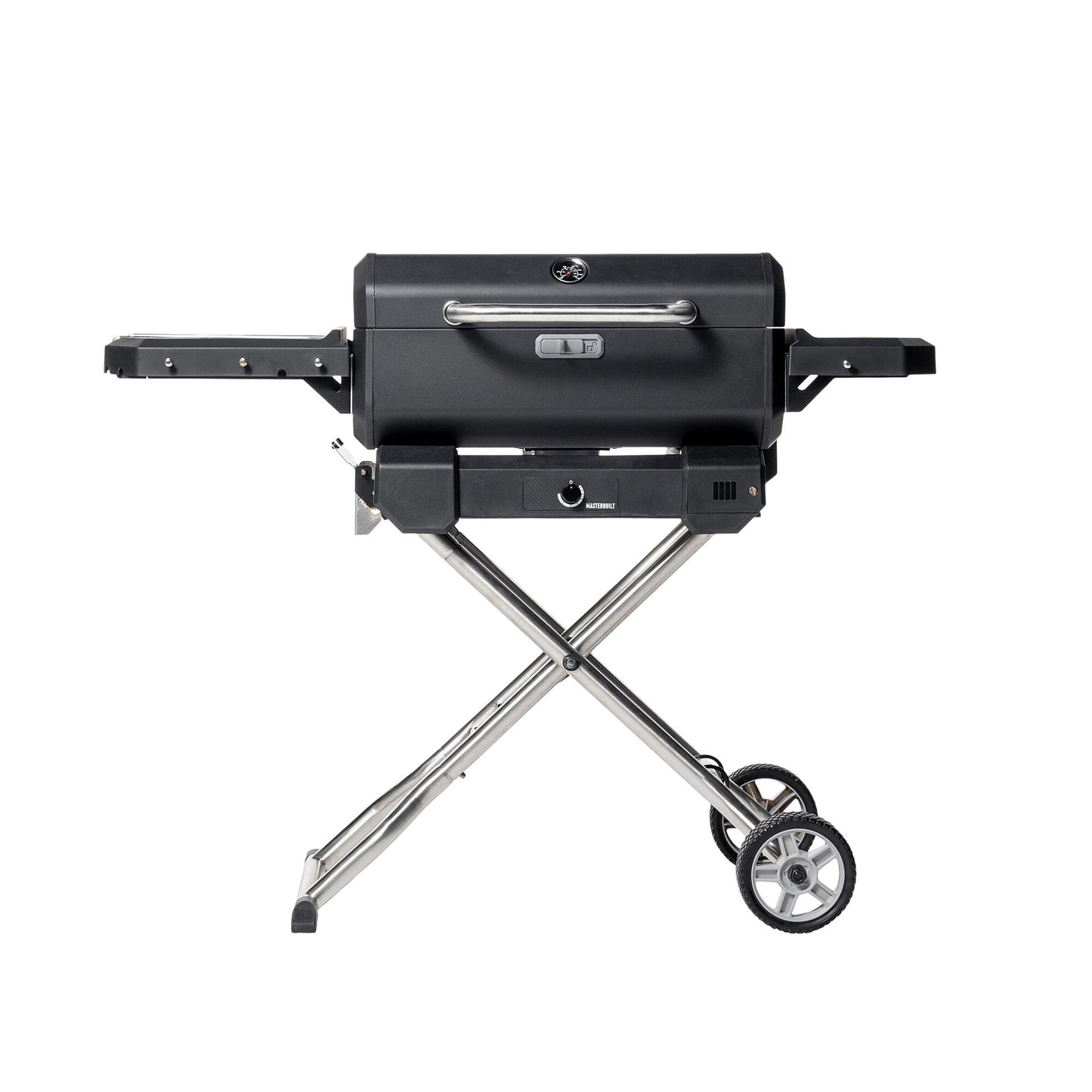 Masterbuilt 200-Sq in Black, Analog Temperature Control Smoker and Portable Charcoal Grill MB20040722