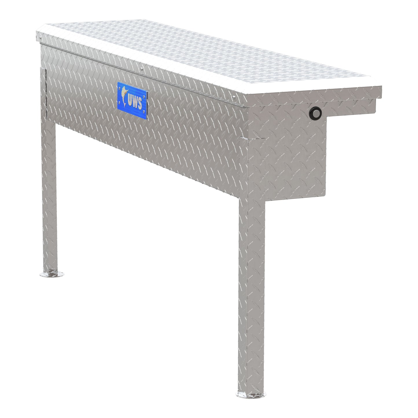 UWS 48.875-in x 14.75-in x 11.75-in Bright Aluminum Aluminum Side Mount Truck Tool Box EC30201