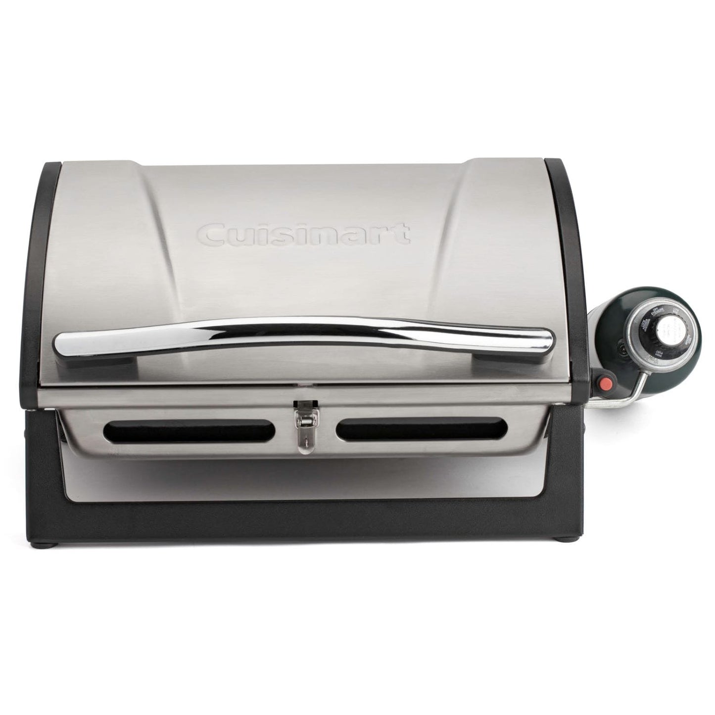 Cuisinart Portable Stainless Steel Grill with 146 Sq. Inches Cooking Area and 8,000 BTU Burner CGG-059