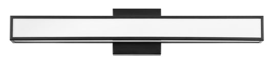 Hinkley Alto 24-in 3 -Light Matte Black Integrated LED Modern/contemporary Vanity light 5662960
