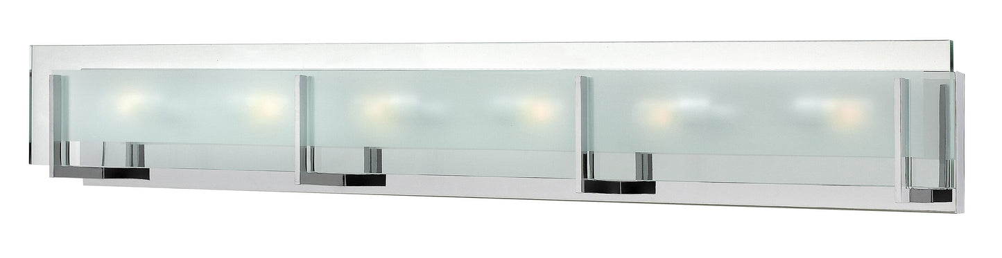 Hinkley Latitude 37.5-in 6 -Light Gloss Chrome Modern/contemporary Vanity light 5663025