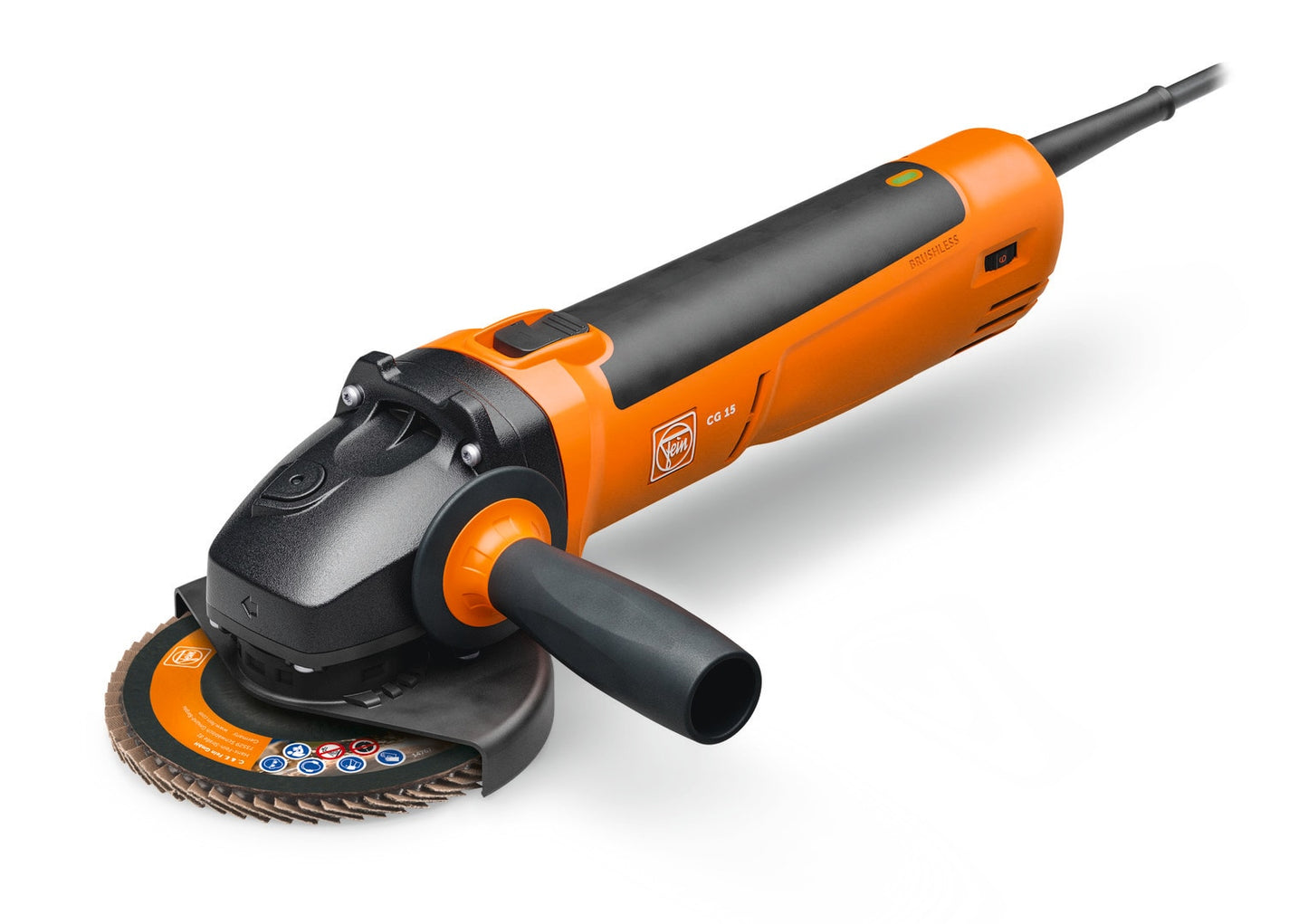 FEIN 5-in 15-Amp Sliding Switch Brushless Angle grinder