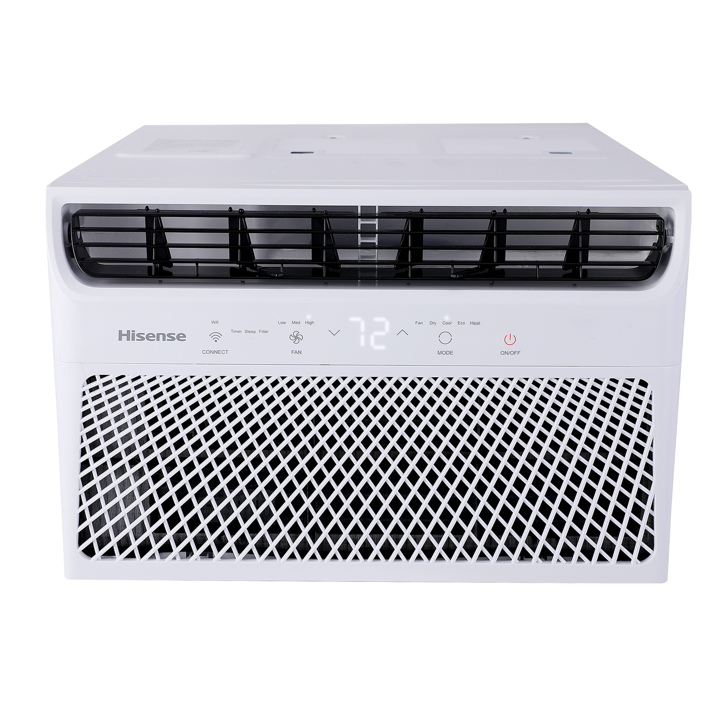 Hisense 550-sq ft Window Air Conditioner with Remote (115-Volt, 12000-BTU) Wi-Fi enabled AW1222CW1W