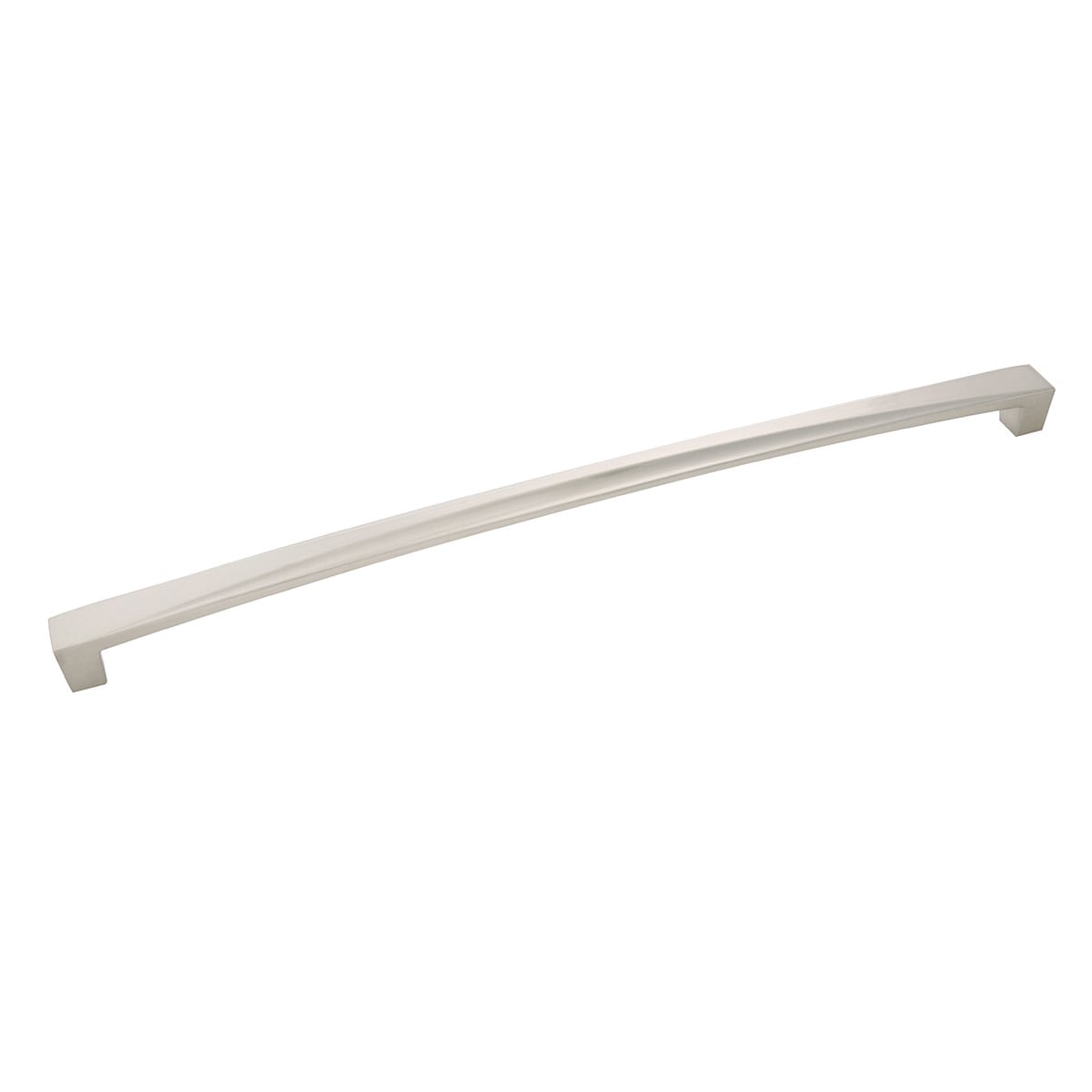 Hickory Hardware Crest 12-in (305Mm) Center to Center Satin Nickel Arch Handle Drawer Pulls (5-Pack) H076135-SN-5B