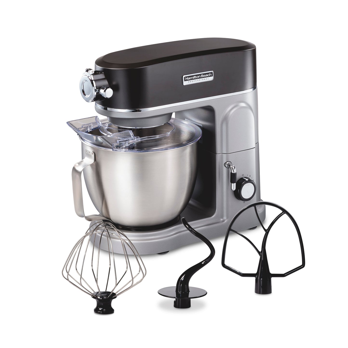 Hamilton Beach Professional Grey 5-Quart Tilt-head Stand Mixer 63240