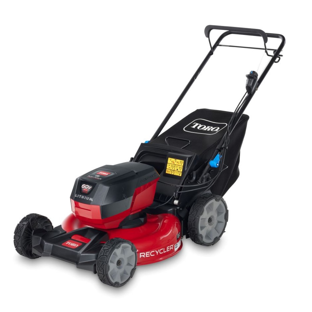 Toro Recycler 60-volt 21-in Cordless Self-propelled Lawn Mower 6 Ah (1-Battery and Charger Included) 21327