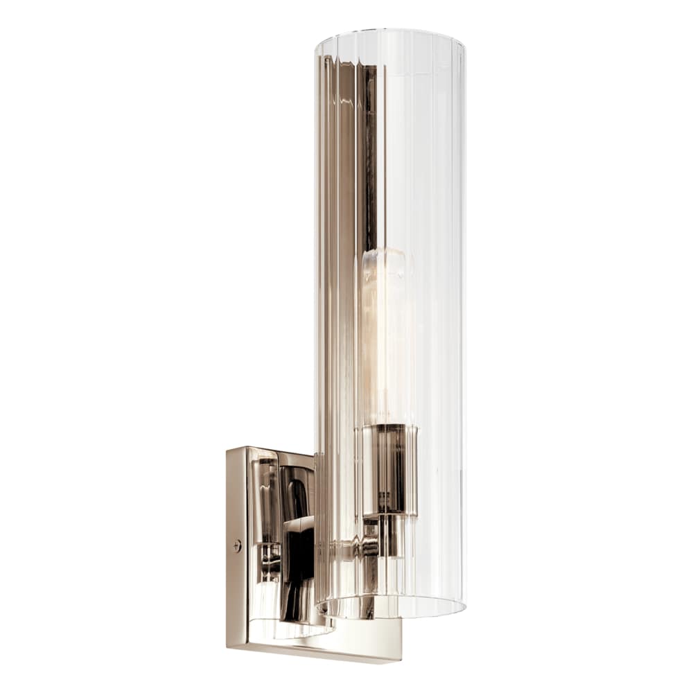 Kichler Jemsa 4.75-in 1 -Light Polished Nickel Modern/contemporary Vanity light 5696829