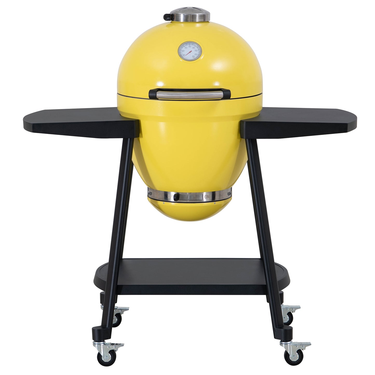 Sunjoy 246.21-Sq in Yellow Portable Charcoal Grill A504002327