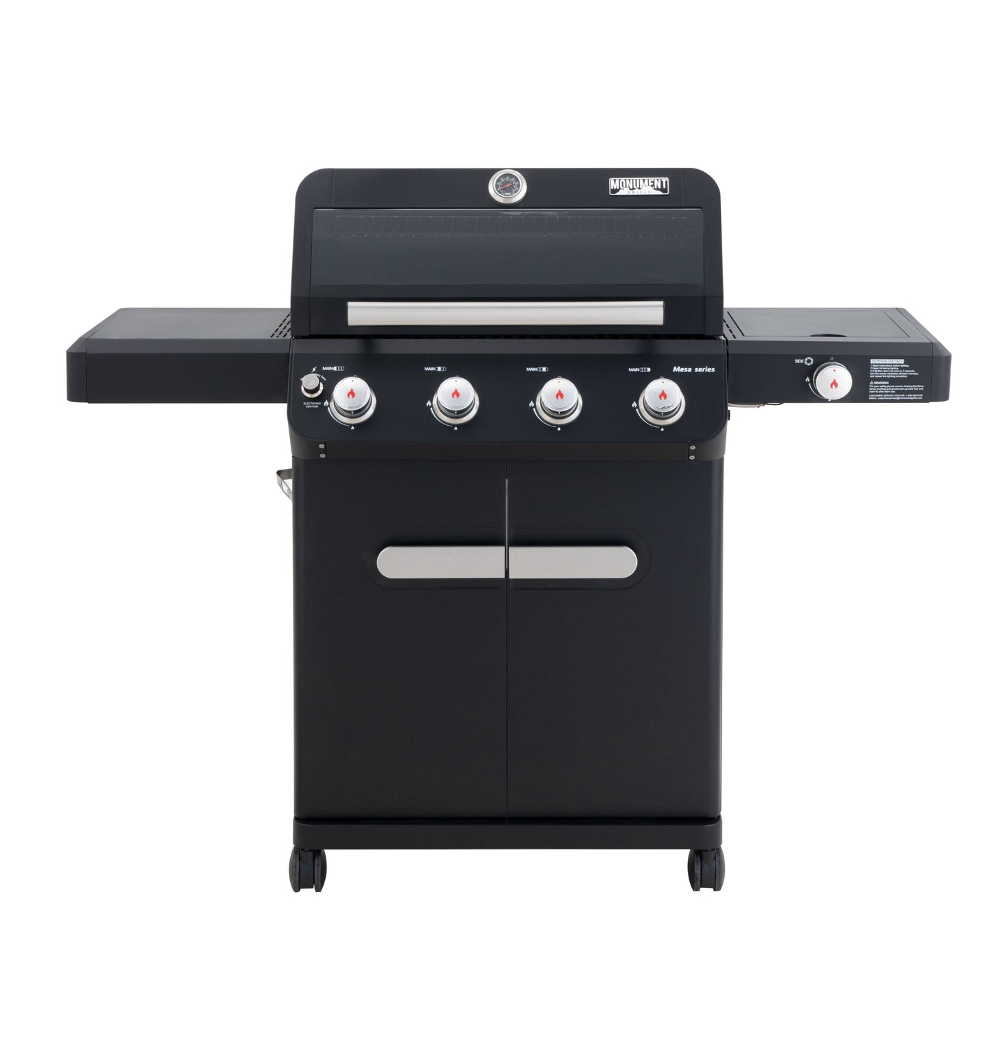 Monument Mesa Black Liquid Propane Gas Grill M425