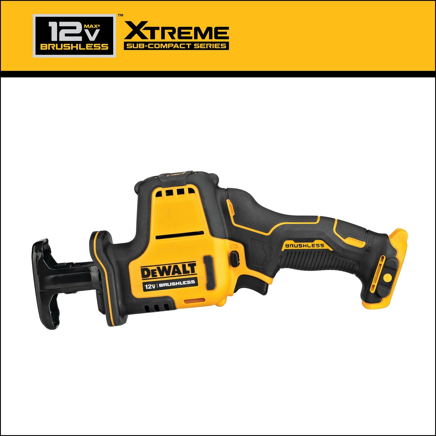 DEWALT XTREME 12-volt Max Variable Brushless Cordless Reciprocating Saw (Bare Tool) DCS312B