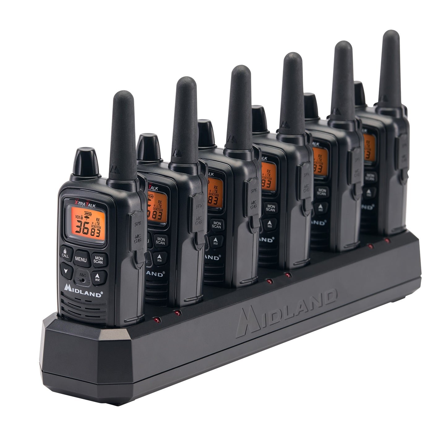 Midland Lxt600bb 6-pack with Multi-unit Charger LXT600BBX6