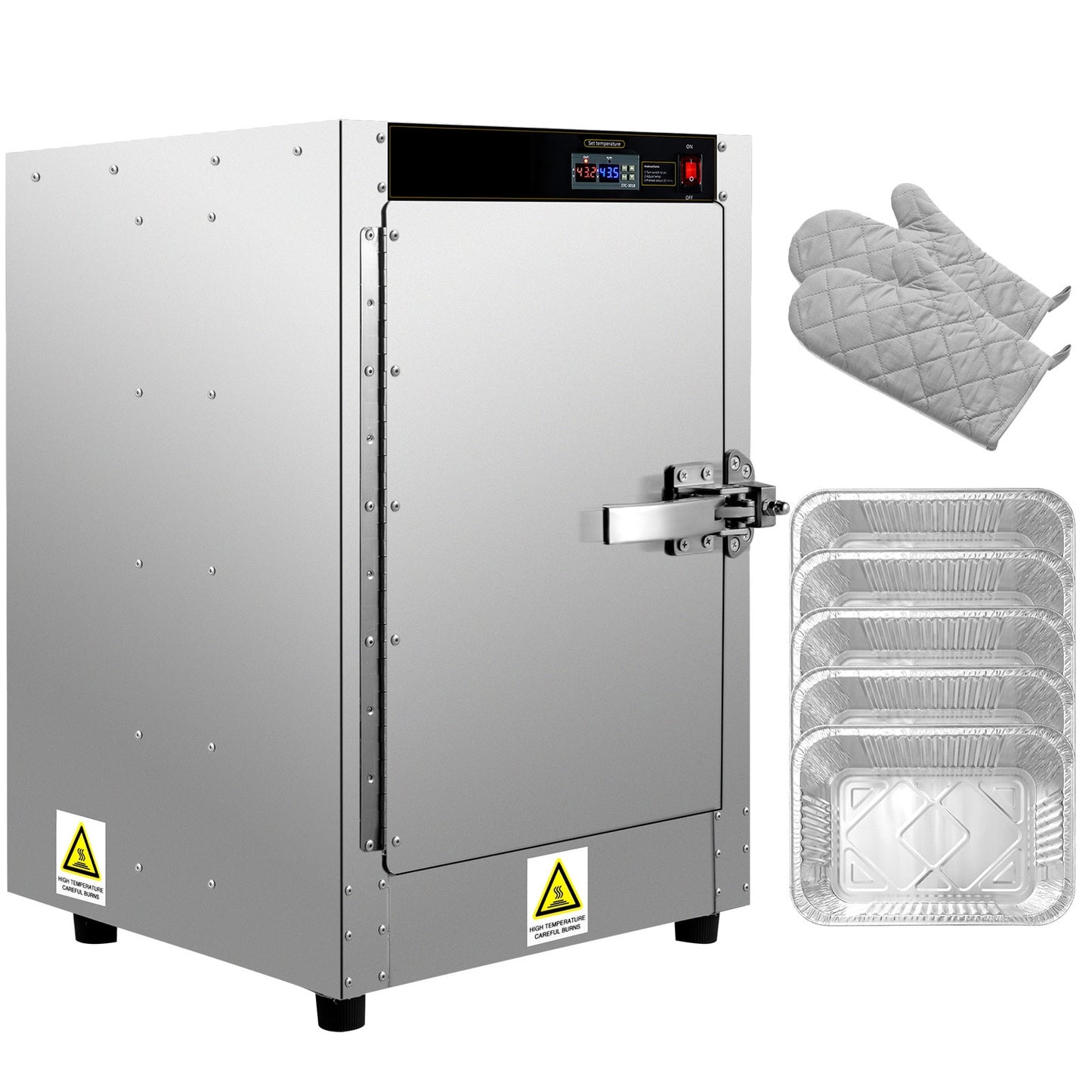 VEVOR 5-Station Commercial/Residential Electric Food Warmer BWJLCMC5110V4SIQCV1