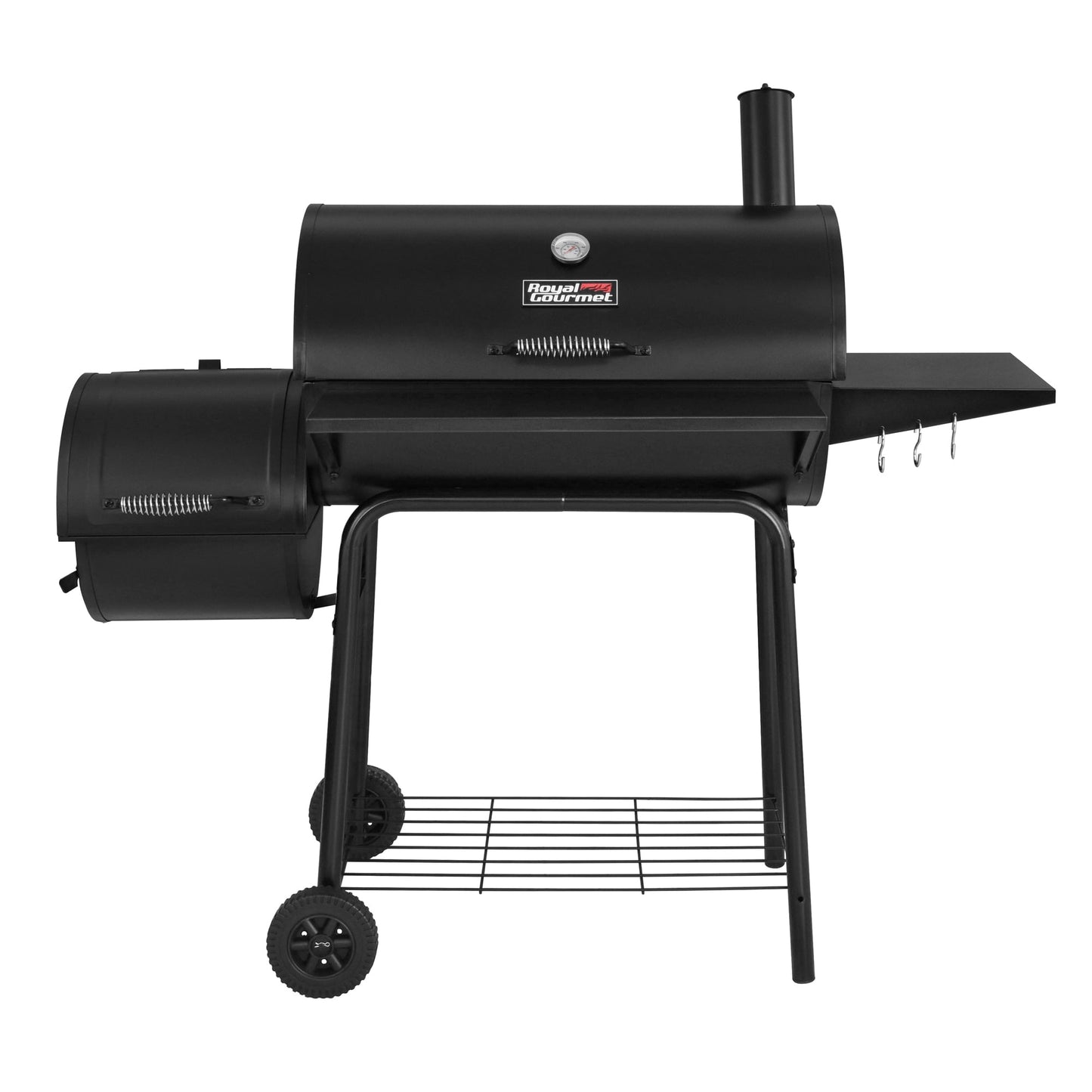 Royal Gourmet 26.77-in W Black Barrel Charcoal Grill CC1830S